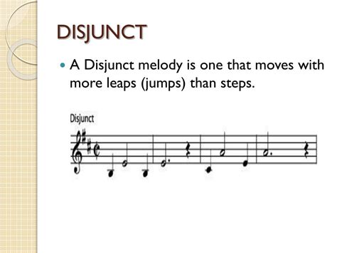 Disjunct Music Definition and its Inherent Complexities